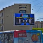 Щит 3х6 на Рощинской улице в Гатчине
