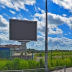 Билборд на Оборонной улице в Колпино