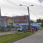 Щит 3х6 на Привокзальной площади в Волхове