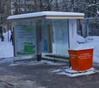 Автобусная остановка 1,2x1,8