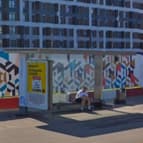 Автобусная остановка 1,2x1,8