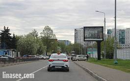 г. Химки, Нагорное шоссе, д. 7А, 120 м после поворота с Новокуркинского шоссе, №CB112A1