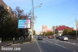 Ильинское ш, 500 м, справа, Павшинская ул., д.4, светофор, г.Красногорск, скроллер