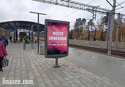 Станция Ильинская МЦД-3 На платформе, перед турникетной зоной