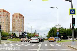 Чертановская ул.  40-42, Х с ул. Красного маяка, в центр(призмавижн), (светофор)
