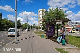 Ключевая ул. / ост. «ОВД «Братеево» из центра