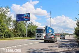 М2 «Крым» на Талеж, при съезде с Симферопольского шоссе в сторону Чехова, 214B