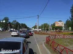 Дзержинского пр-т, 53, за пересечением с ул. Труфанова (сторона А1 - при движении по ул. Труфанова, из центра, стороны А2-4 - к Ленинградскому пр-ту)