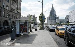 Садовая-Самотёчная ул.   4А - ост. «Театр кукол им. Образцова», внутренняя стор. Садового