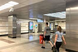 Москва, метро Котельники, вестибюль выходов 1-2, напротив выхода в вестибюль с эскалатора, поз. 2_доп