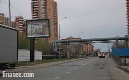 г. Химки, Нагорное шоссе, д. 7А, 120 м после поворота с Новокуркинского шоссе, №CB112B1
