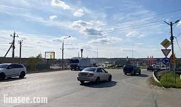 Истринский район, Павло-Слободское с/пос., с. Павловская Слобода, ул. Ленина, круговое движение перед остановкой «Развилка»