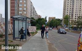 Кантемировская ул.  / ост.»Кантемировская ул. 39»  в  центр